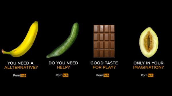 pornhub pubblicità